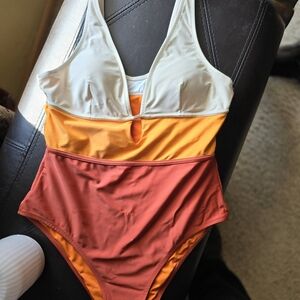 Sunset colors one piece